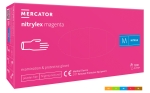 Rękawice nitrylowe kolorowe różowe nitrylex® magenta MERCATOR MEDIAL