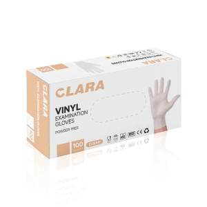 Rękawice winylowe bezpudrowe CLARA 