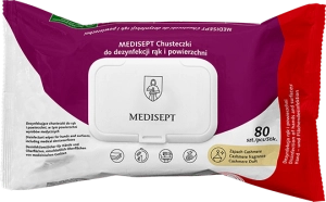 Chusteczki do dezynfekcji rąk i powierzchni MEDISEPT 