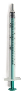STRZYKAWKA 3-częściowa [1ml] LUER bez igły a`100szt. BESTMED