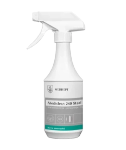 Mediclean 240 Steel - Preparat do mycia i pielęgnacji powierzchni ze stali nierdzewnej