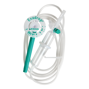 Przyrząd do przetaczania płynów infuzyjnych Exadrop® do infuzji grawitacyjnych B|BRAUN
