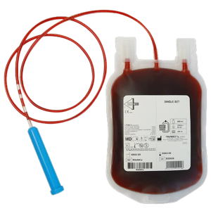 Pojemnik na krew z płynem CPDA-1