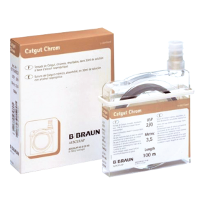 Nici chirurgiczne Catgut Chrom kaseta B|BRAUN