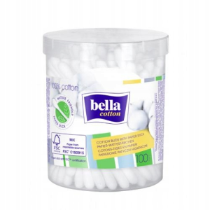 Patyczki papierowe Bella Cotton - 100 sztuk