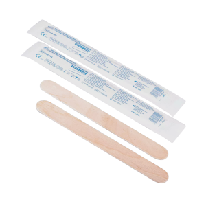 Drewniane szpatułki laryngologiczne