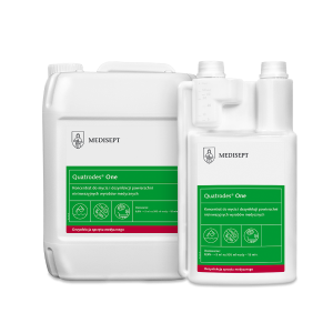 Quatrodes® One – koncentrat do mycia i dezynfekcji powierzchni nieinwazyjnych wyrobów medycznych