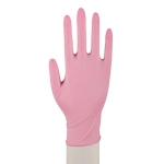 Rękawice nitrylowe kolorowe różowe easyCARE pink ZARYS