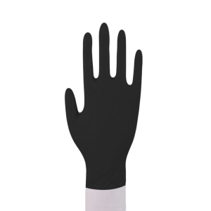 Rękawice nitrylowe kolorowe czarne easyCARE black ZARYS